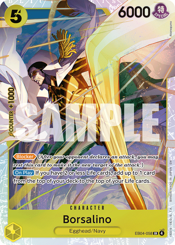 Borsalino EB04-058 One Piece TCG