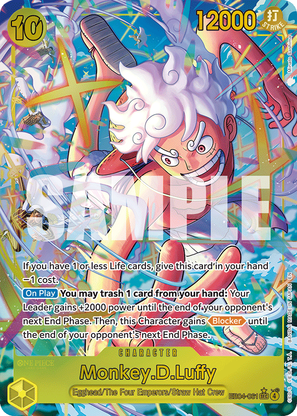 Monkey.D.Luffy (EB04-061) (Alternate Art) EB04-061_p1 One Piece TCG