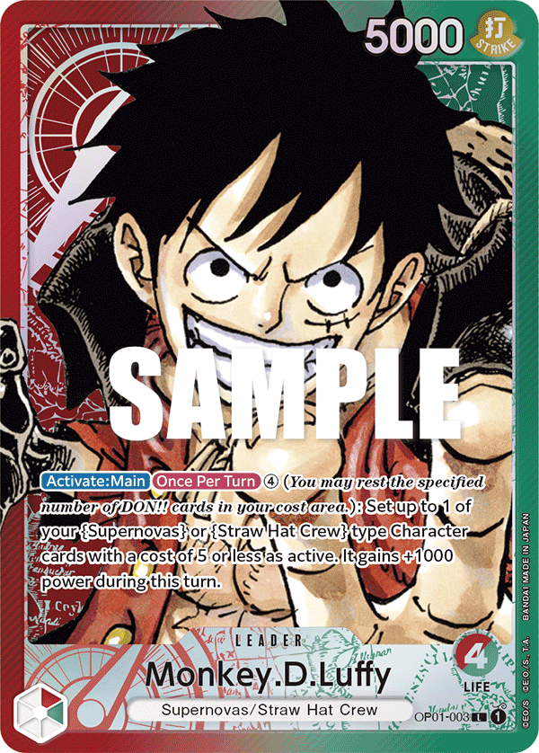 Monkey.D.Luffy (003) (Parallel) OP01-003_p1 One Piece TCG