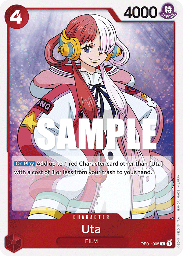 Uta OP01-005 One Piece TCG