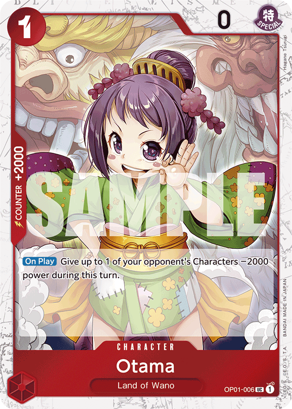 Otama (Jolly Roger Foil) OP01-006_p3 One Piece TCG
