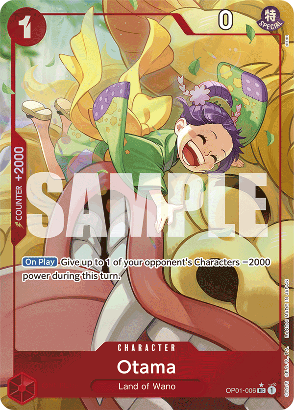 Otama (Alternate Art) OP01-006_p5 One Piece TCG