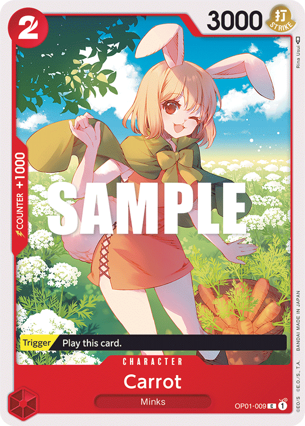 Carrot OP01-009 One Piece TCG