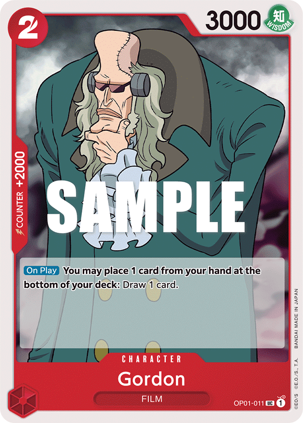 Gordon OP01-011 One Piece TCG
