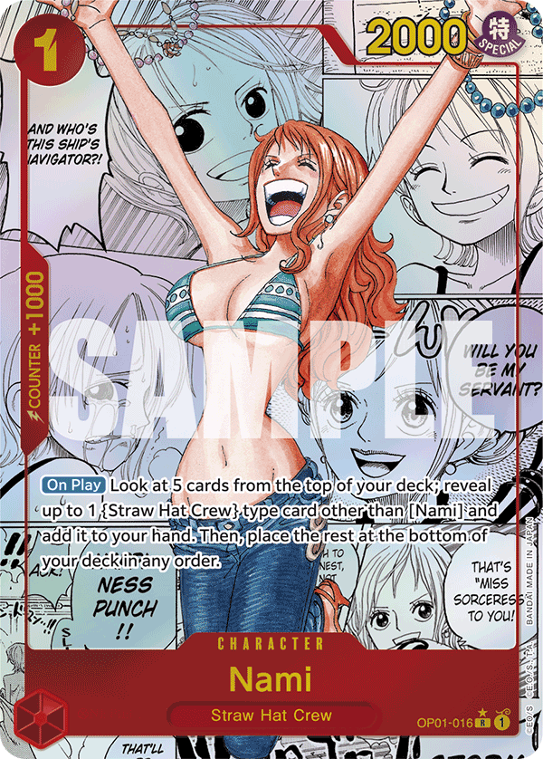 Nami (OP01-016) (Manga) OP01-016_p8 One Piece TCG