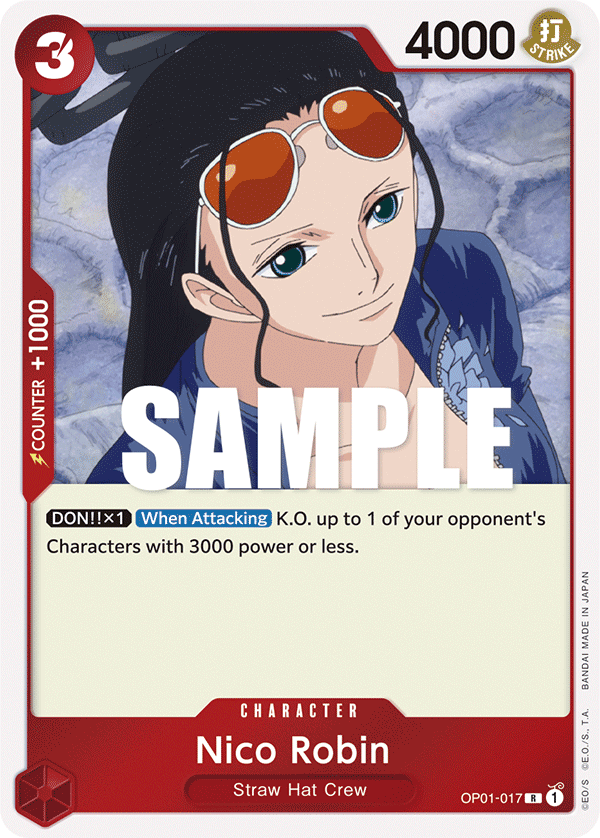 Nico Robin OP01-017 One Piece TCG