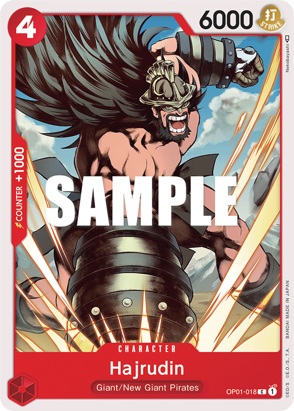 Hajrudin OP01-018 One Piece TCG