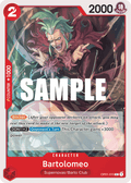 Bartolomeo OP01-019 One Piece TCG
