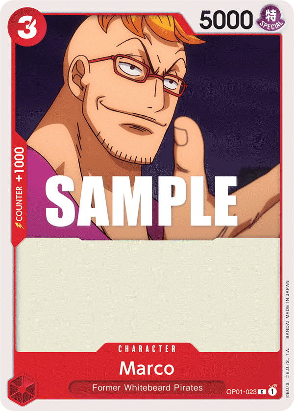 Marco OP01-023 One Piece TCG