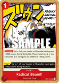 Radical Beam!! OP01-029 One Piece TCG