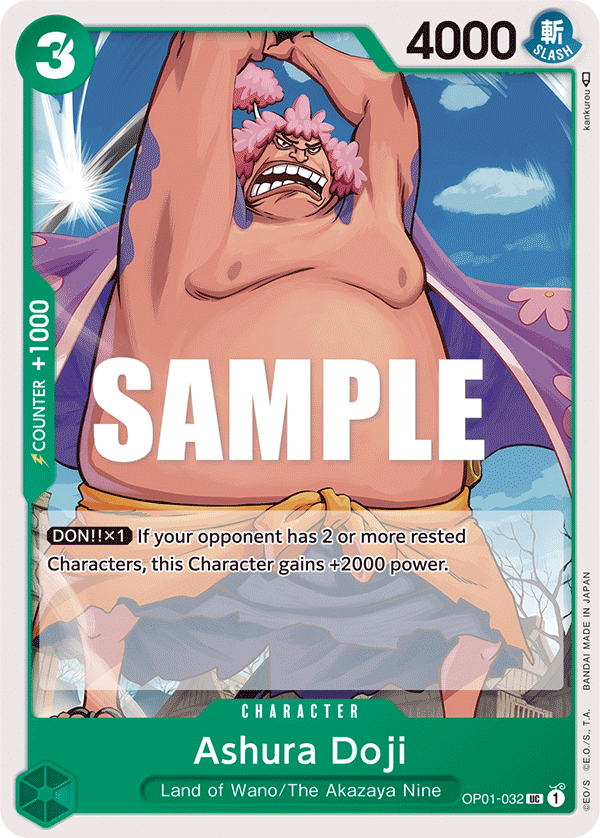 Ashura Doji OP01-032 One Piece TCG
