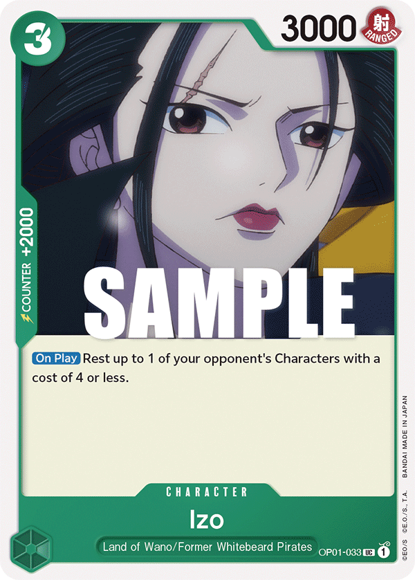 Izo OP01-033 One Piece TCG