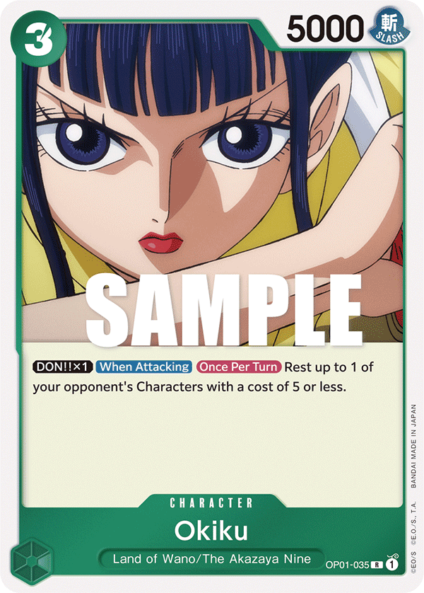 Okiku OP01-035 One Piece TCG