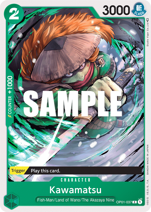 Kawamatsu OP01-037 One Piece TCG