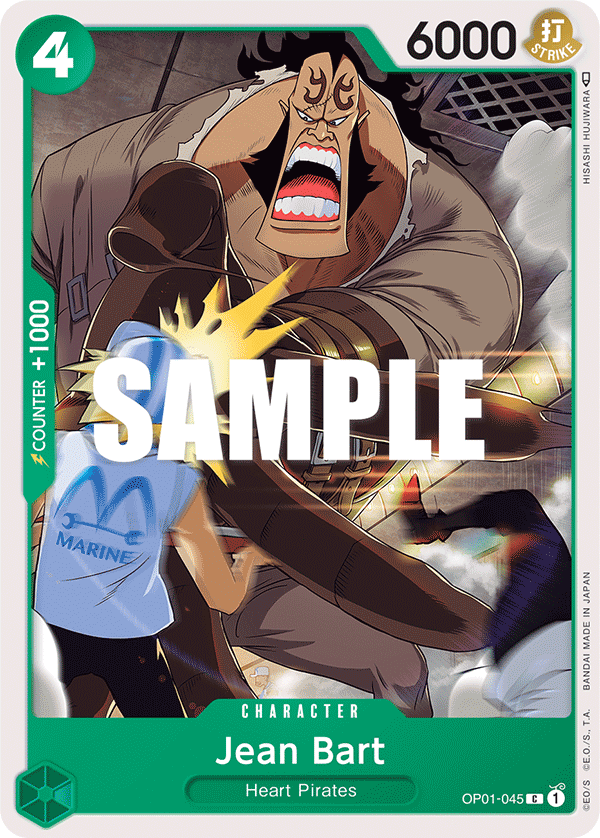 Jean Bart OP01-045 One Piece TCG