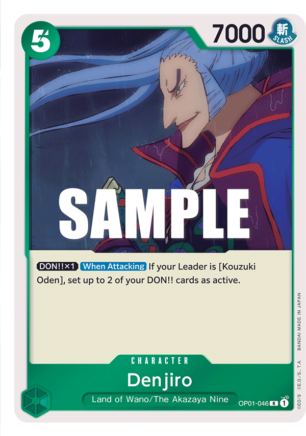 Denjiro OP01-046 One Piece TCG