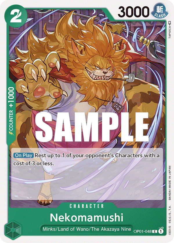 Nekomamushi OP01-048 One Piece TCG