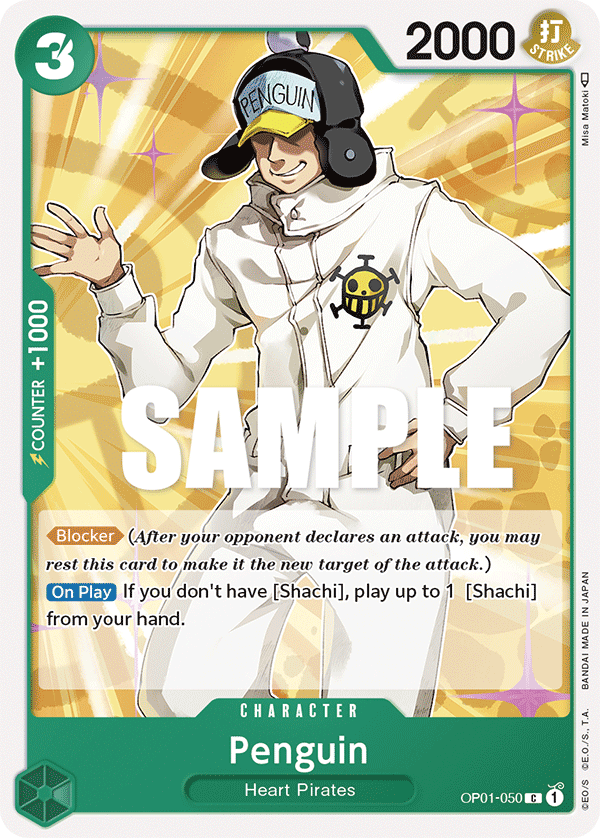 Penguin OP01-050 One Piece TCG