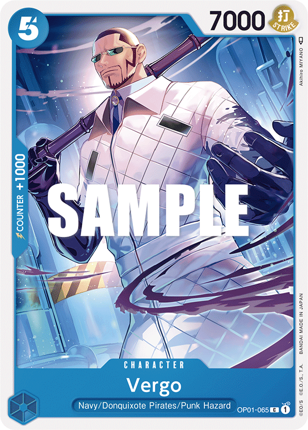 Vergo OP01-065 One Piece TCG