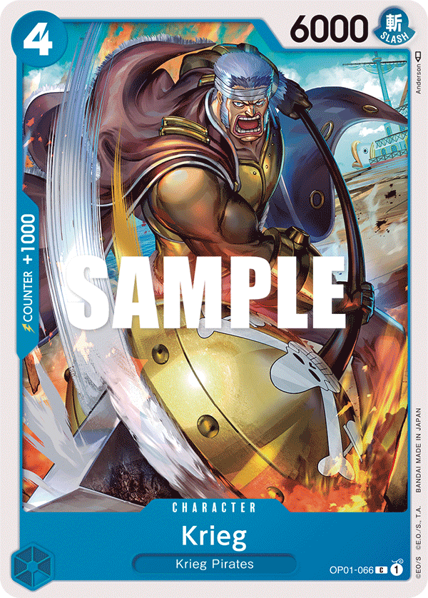 Krieg OP01-066 One Piece TCG