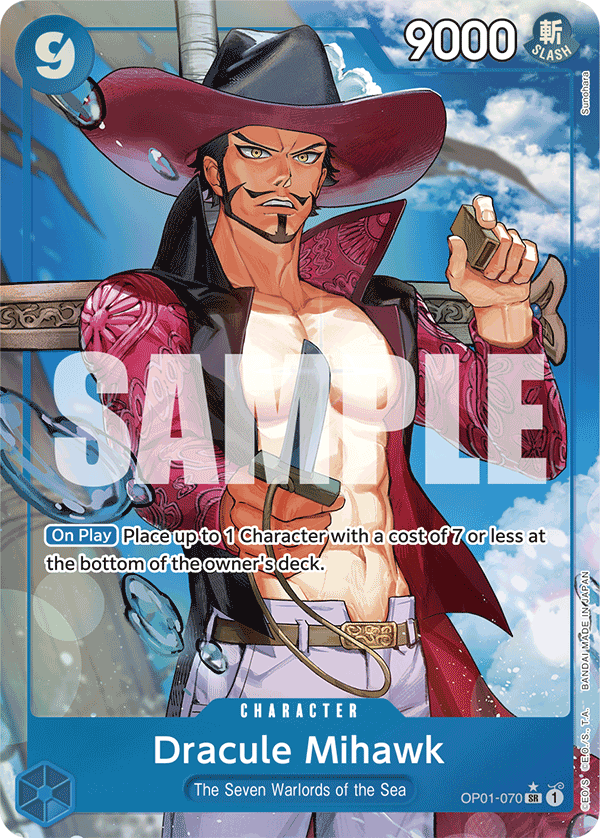 Dracule Mihawk (OP01-070) (Alternate Art) OP01-070_p4 One Piece TCG
