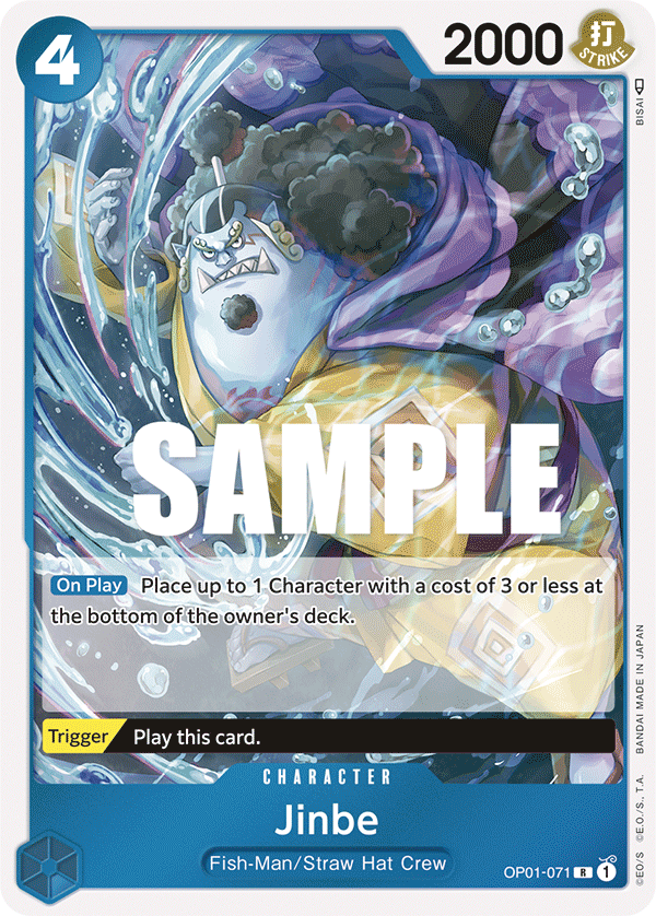 Jinbe (071) OP01-071 One Piece TCG