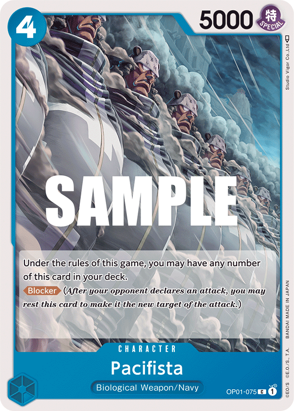 Pacifista OP01-075 One Piece TCG