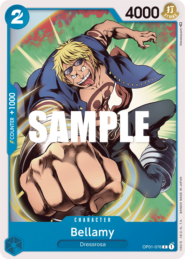 Bellamy OP01-076 One Piece TCG