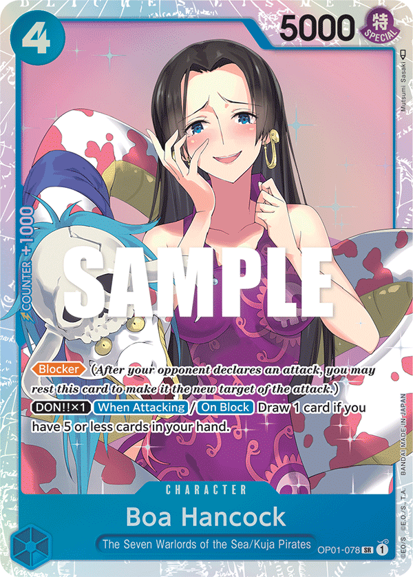 Boa Hancock OP01-078 One Piece TCG