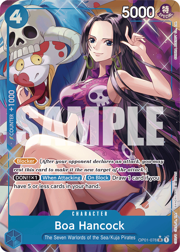 Boa Hancock (OP01-078) (Alternate Art) OP01-078_p4 One Piece TCG