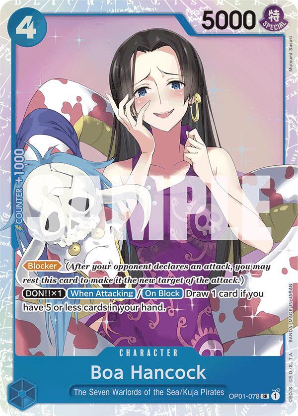 Boa Hancock (OP01-078) (Reprint) OP01-078_r3 One Piece TCG