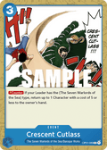 Crescent Cutlass OP01-089 One Piece TCG