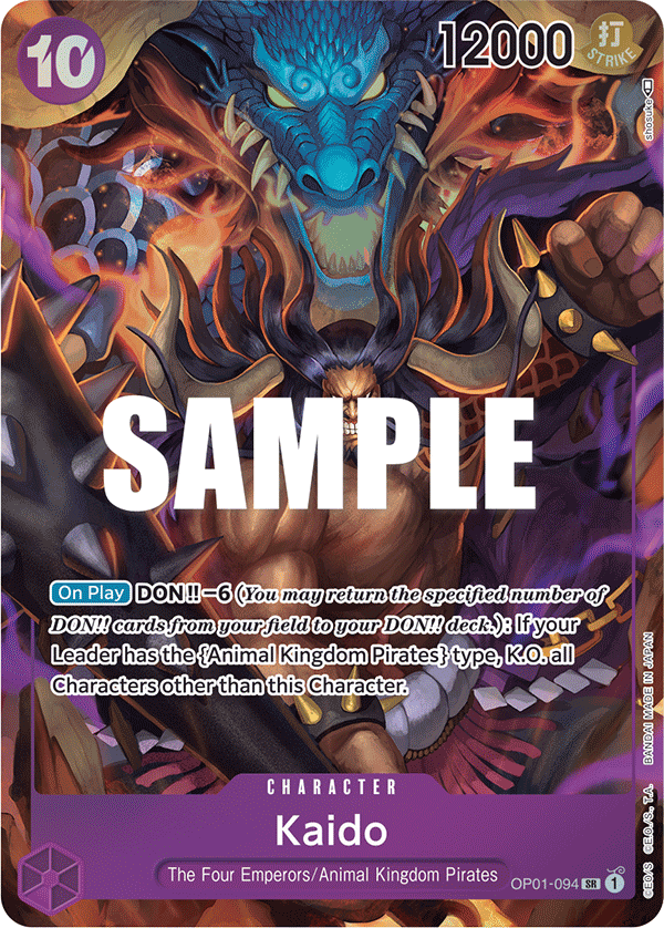 Kaido (094) (Parallel) OP01-094_p1 One Piece TCG