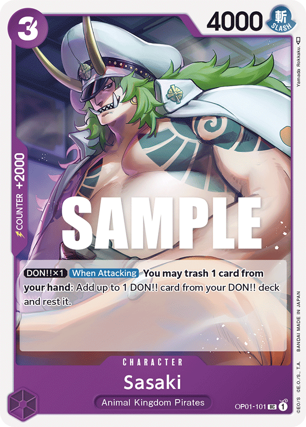 Sasaki OP01-101 One Piece TCG