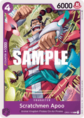 Scratchmen Apoo OP01-103 One Piece TCG