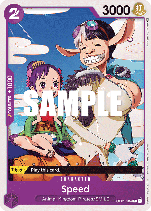 Speed OP01-104 One Piece TCG