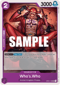 Who's.Who OP01-109 One Piece TCG