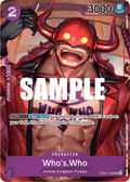Who's.Who (Box Topper) OP01-109_p1 One Piece TCG
