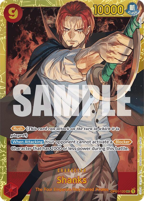 Shanks (OP01-120) (Reprint) OP01-120_p7 One Piece TCG