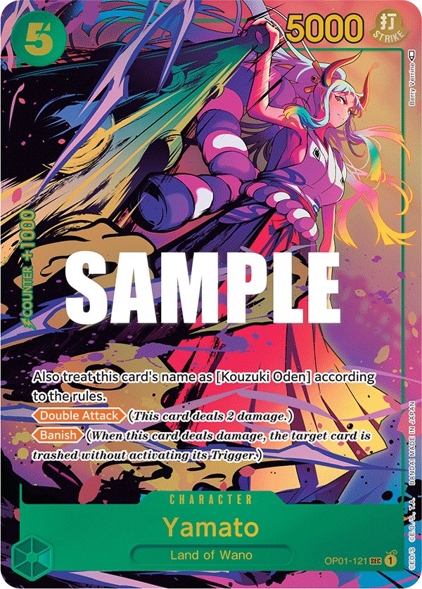 Yamato (Parallel) OP01-121_p1 One Piece TCG