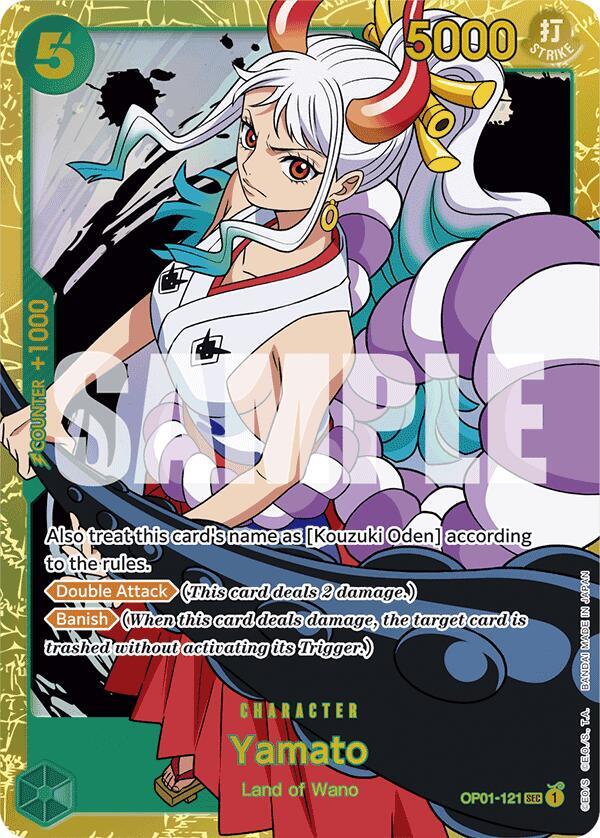 Yamato (OP01-121) (Reprint) OP01-121_p7 One Piece TCG
