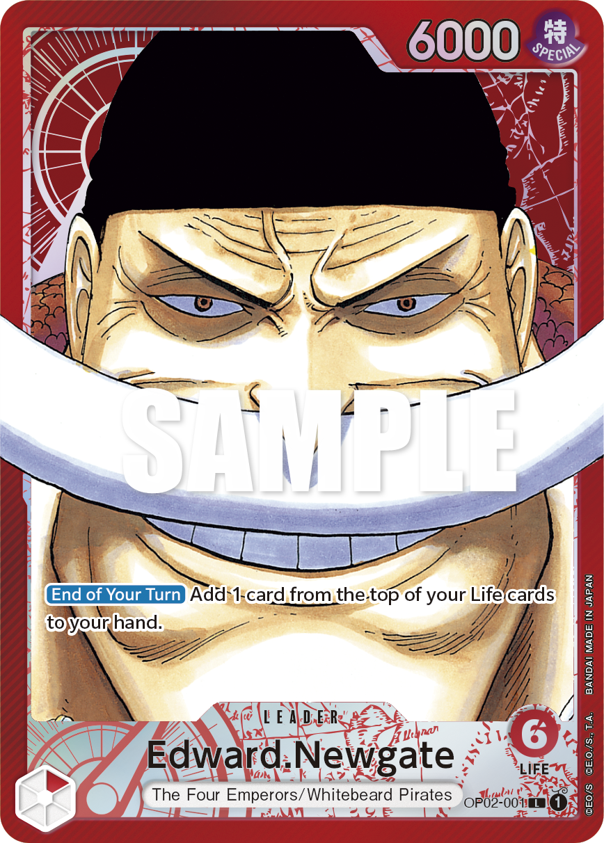 Edward.Newgate (001) (Alternate Art) OP02-001_p1 One Piece TCG