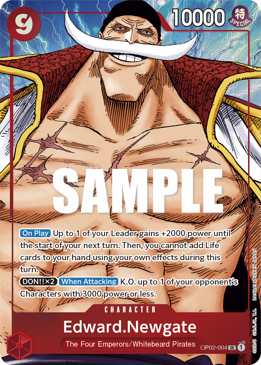 Edward.Newgate (004) (Alternate Art) OP02-004_p1 One Piece TCG