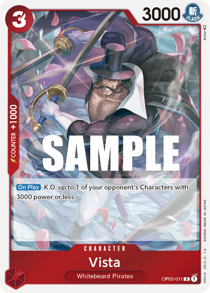Vista OP02-011 One Piece TCG