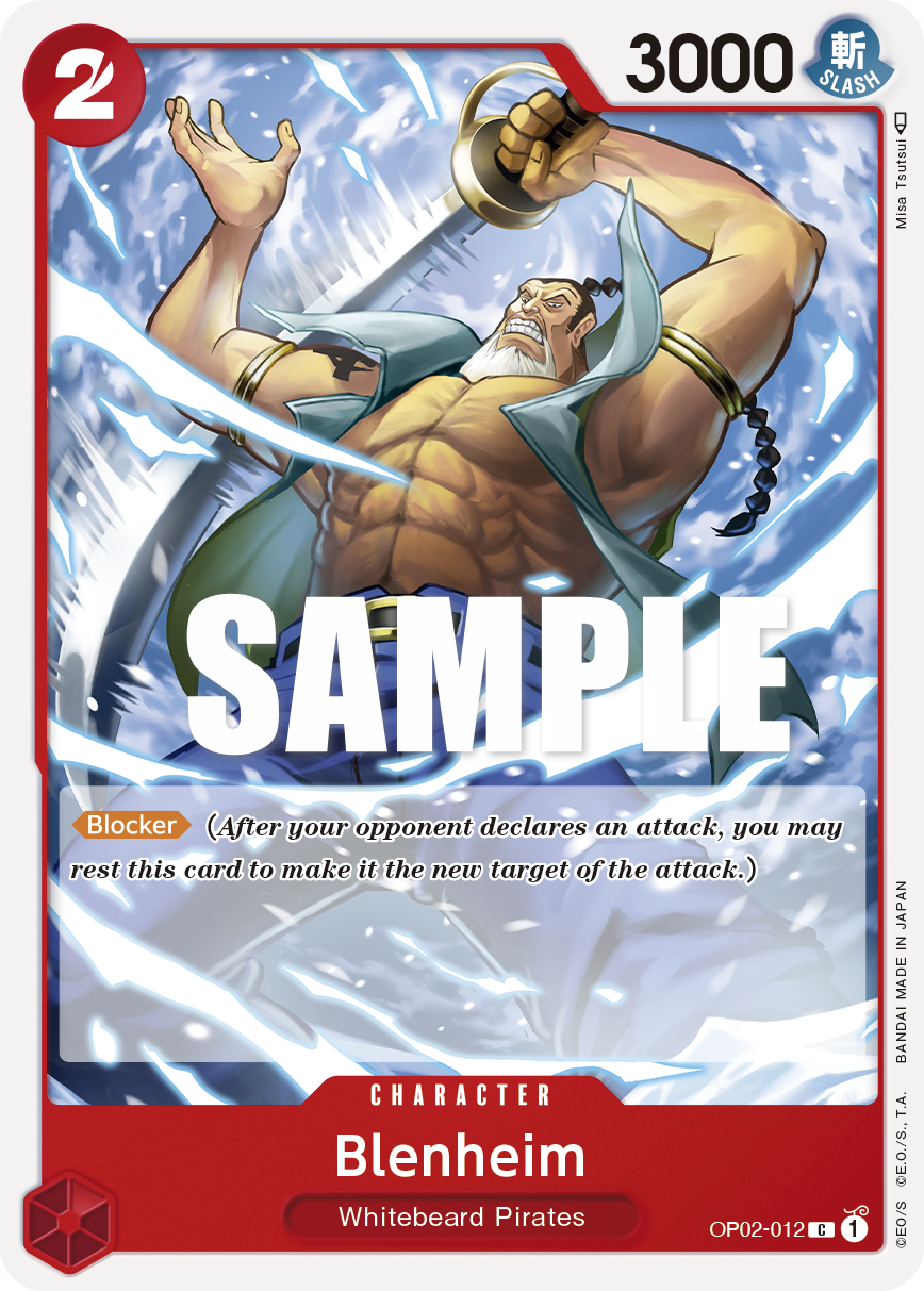 Blenheim OP02-012 One Piece TCG