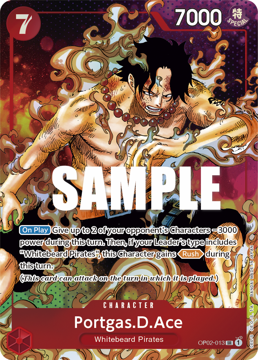 Portgas.D.Ace (Parallel) OP02-013_p1 One Piece TCG