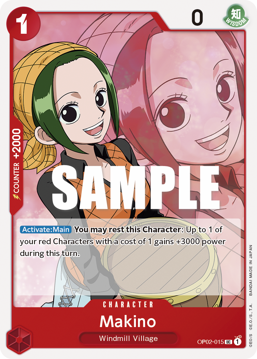 Makino OP02-015 One Piece TCG