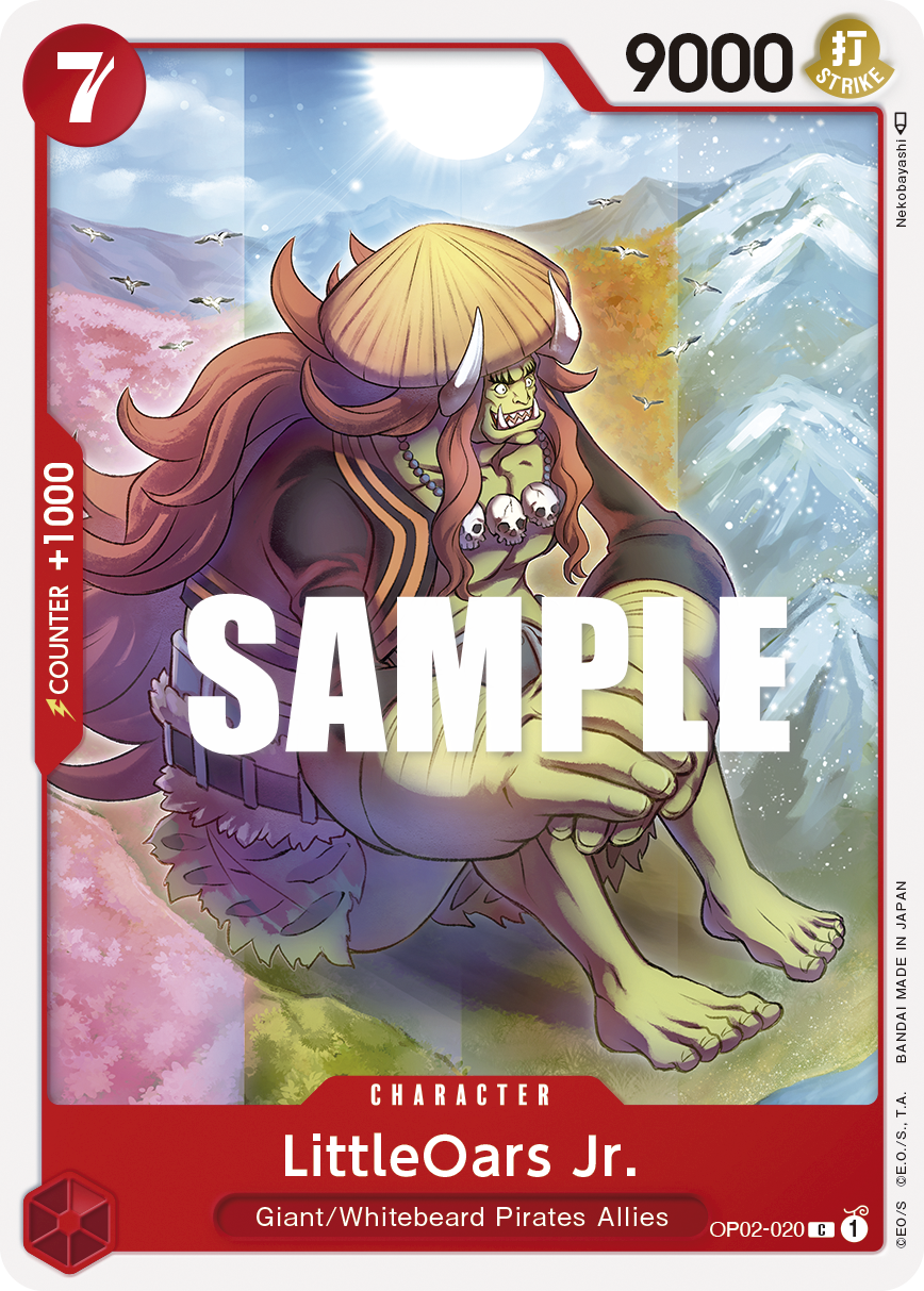LittleOars Jr. OP02-020 One Piece TCG