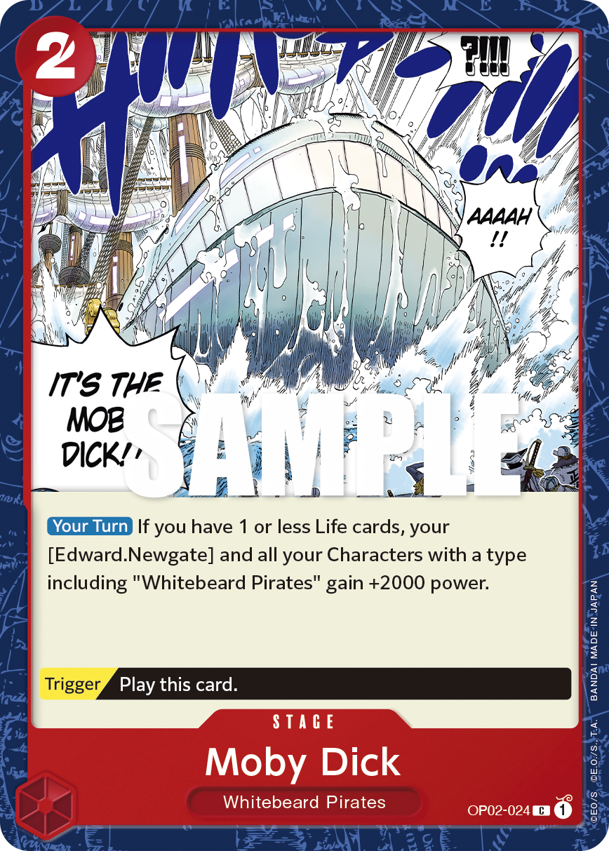 Moby Dick OP02-024 One Piece TCG