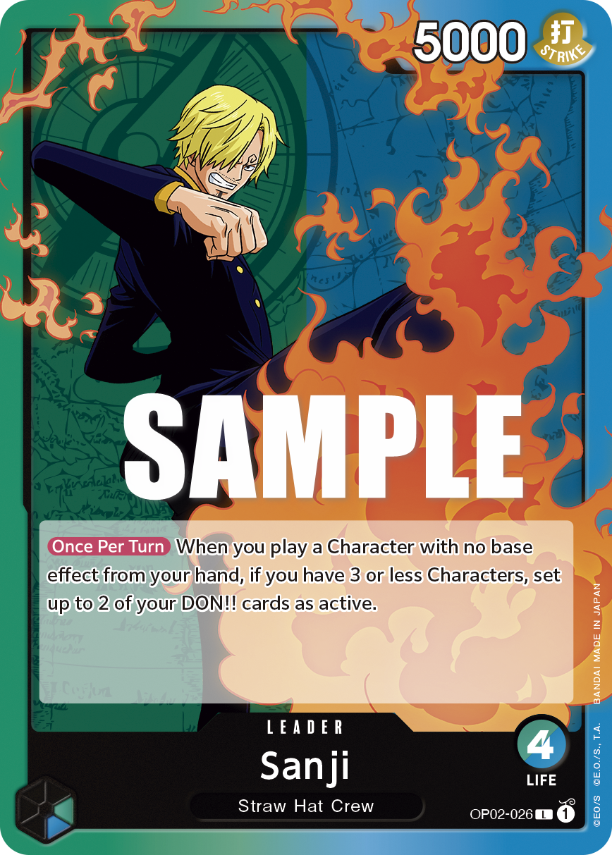 Sanji OP02-026 One Piece TCG